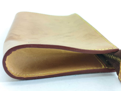 LOUIS VUITTON RFID Unverified AR0010] Louis Vuitton Wallet Leather Pouch Pouch
