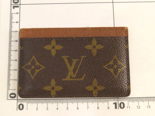 LOUIS VUITTON SP1151 Monogram Louis Vuitton Card Case Monogram Card Case, Pass Case, Business Card Case