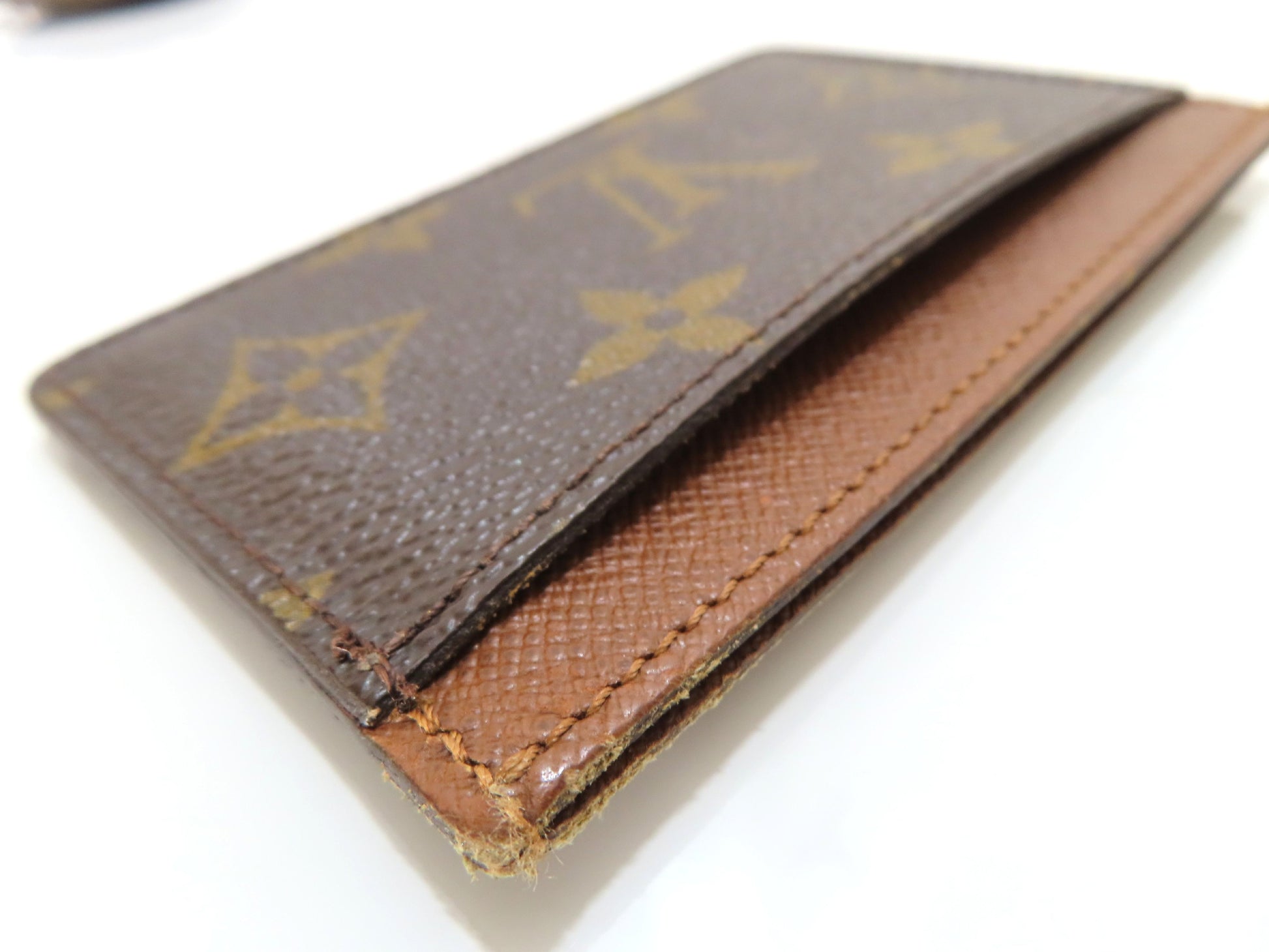 LOUIS VUITTON SP1151 Monogram Louis Vuitton Card Case Monogram Card Case, Pass Case, Business Card Case