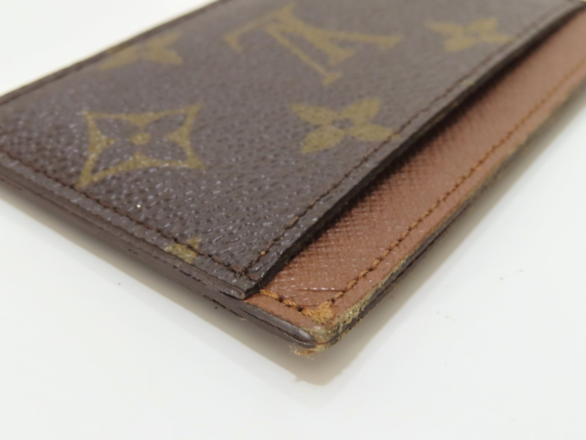 LOUIS VUITTON SP1151 Monogram Louis Vuitton Card Case Monogram Card Case, Pass Case, Business Card Case