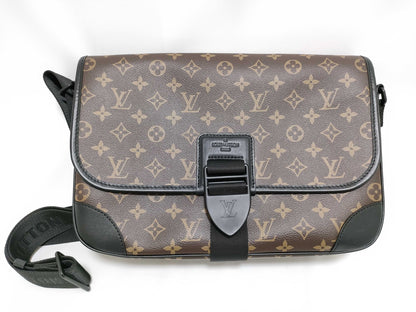 LOUIS VUITTON Monogram Macassar Arch Messenger Bag M46328 RFID Shoulder Bag
