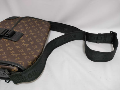 LOUIS VUITTON Monogram Macassar Arch Messenger Bag M46328 RFID Shoulder Bag