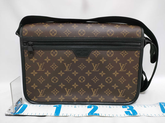 LOUIS VUITTON Monogram Macassar Arch Messenger Bag M46328 RFID Shoulder Bag