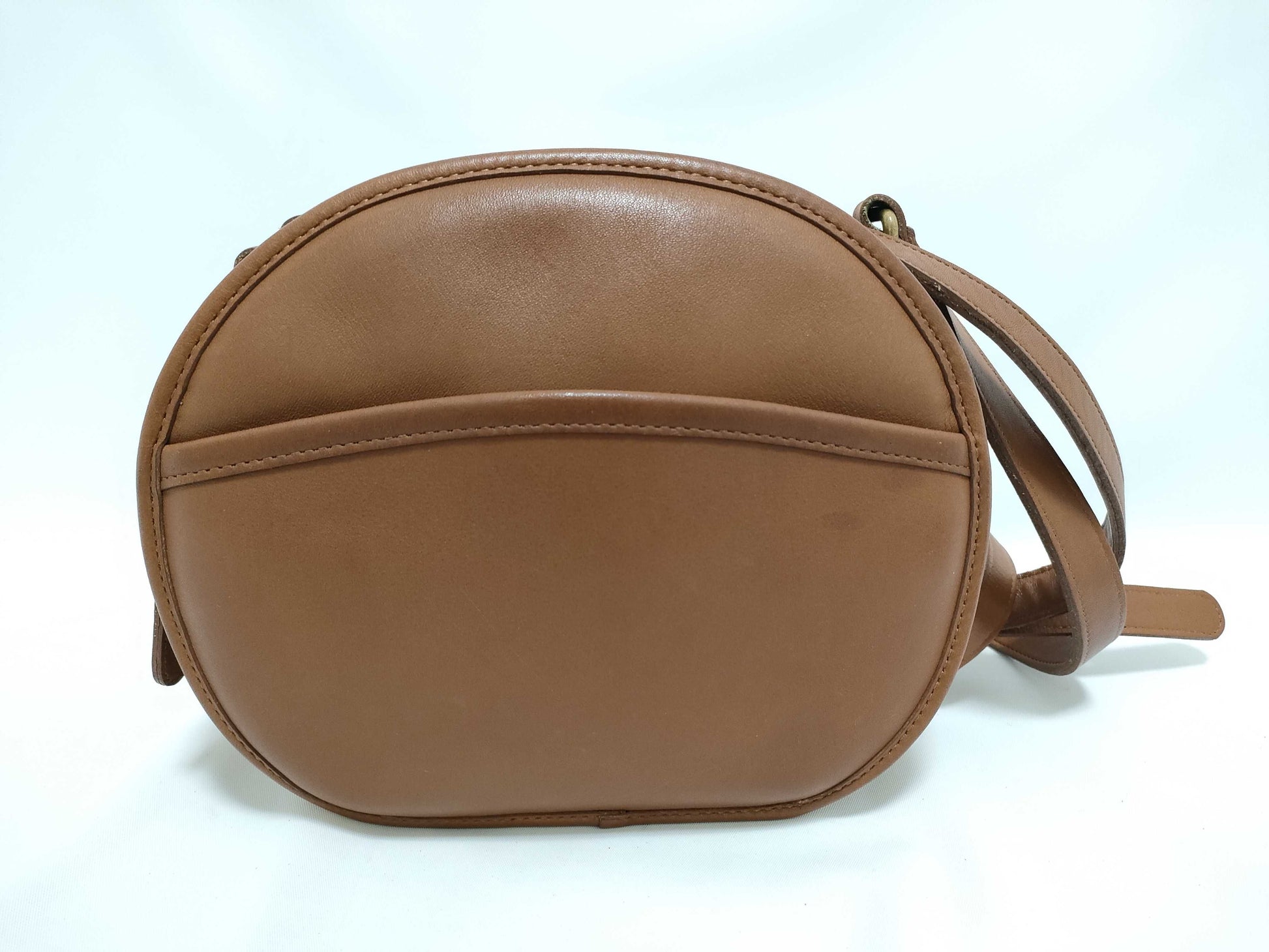 COACH Leather Shoulder Bag Brown Shoulder Bag