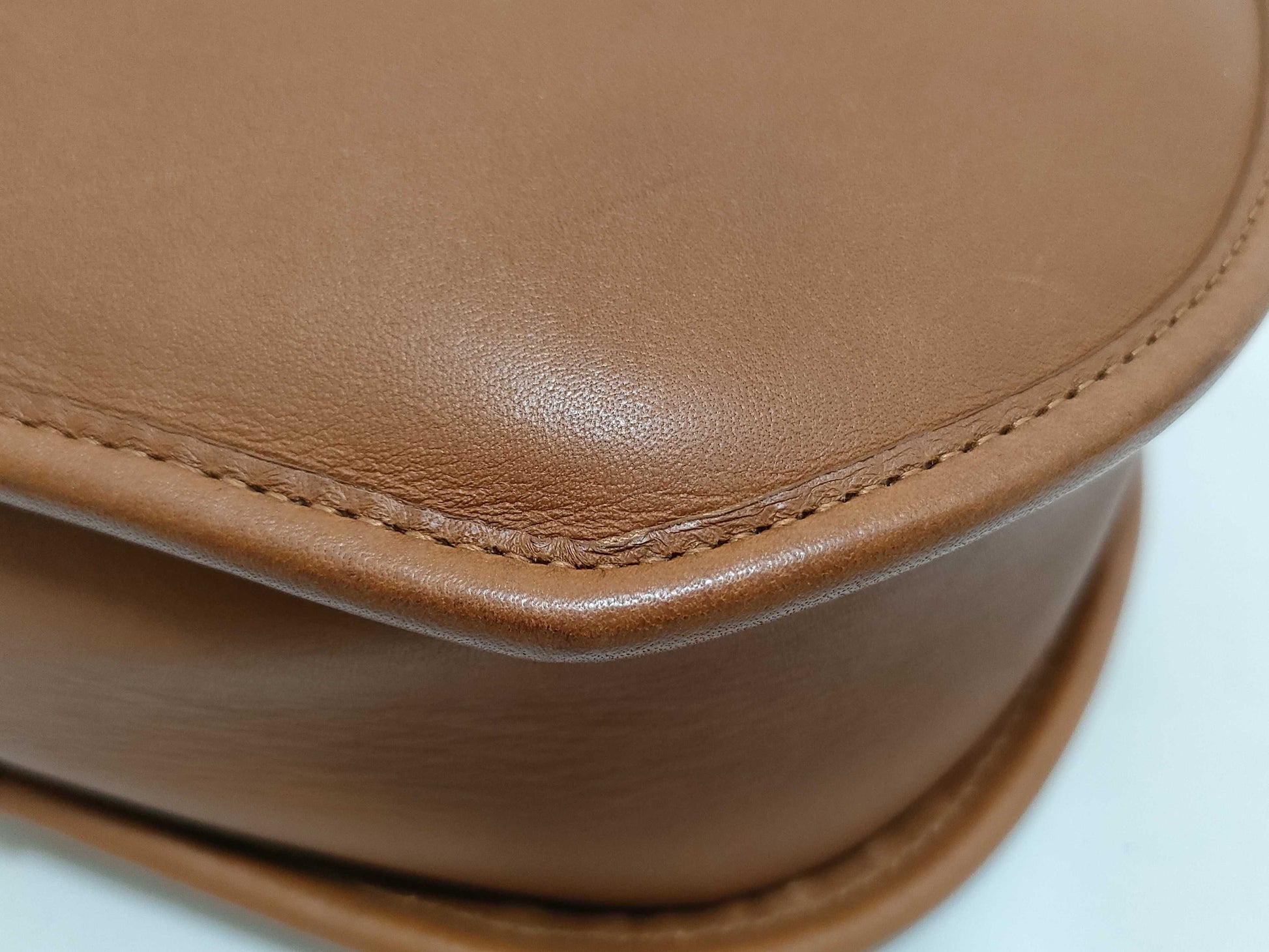 COACH Leather Shoulder Bag Brown Shoulder Bag