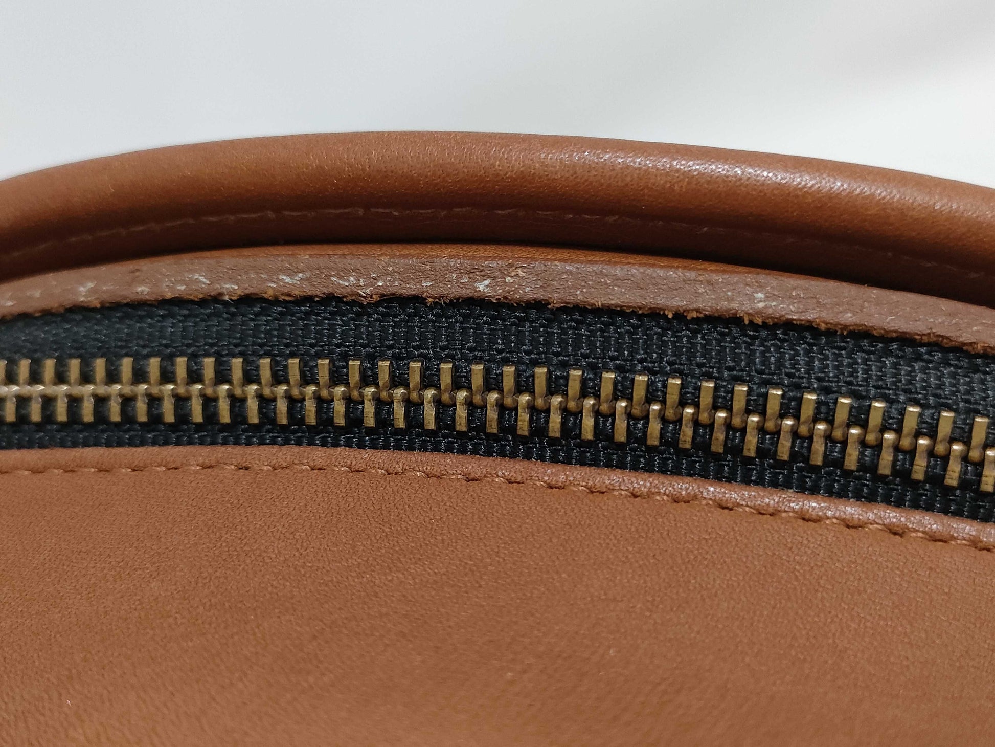 COACH Leather Shoulder Bag Brown Shoulder Bag
