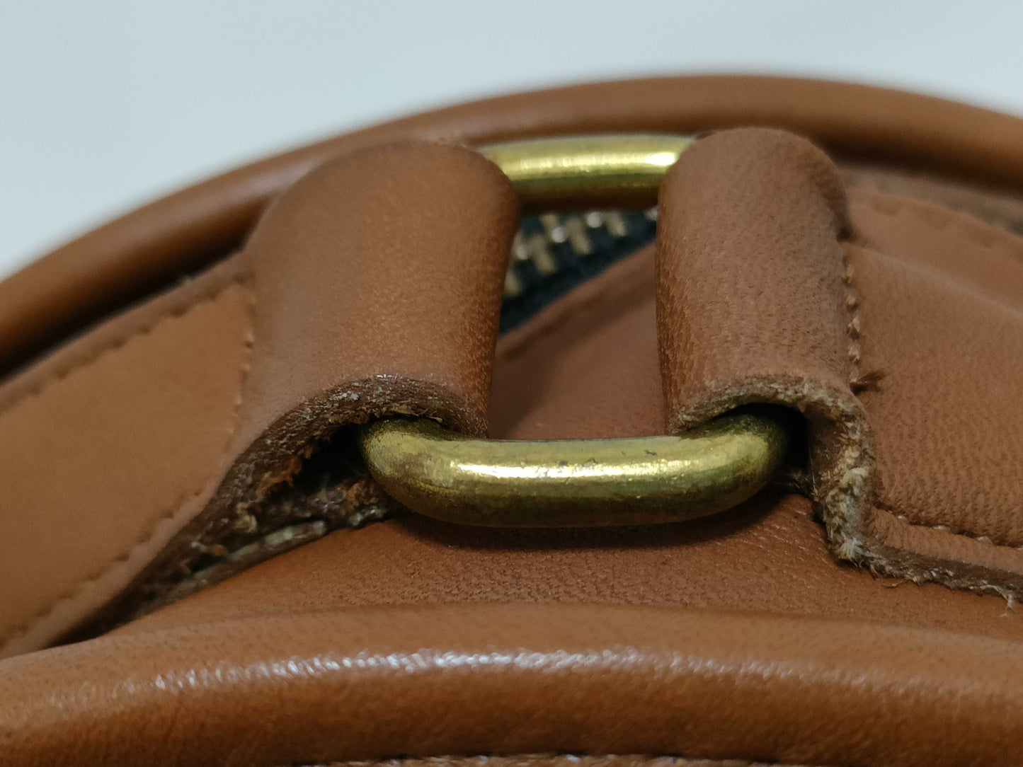 COACH Leather Shoulder Bag Brown Shoulder Bag