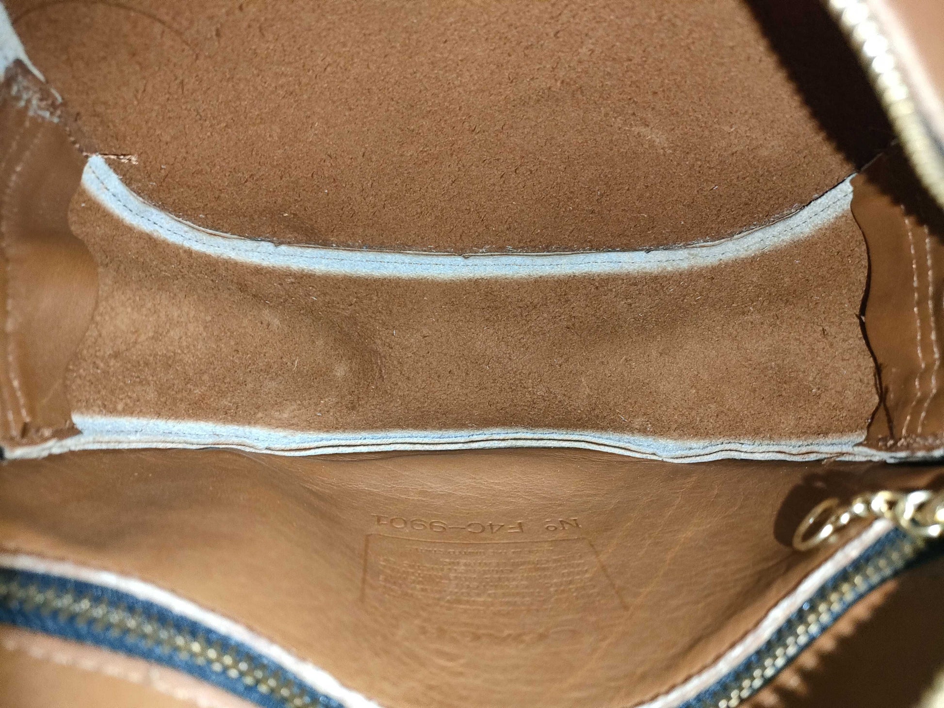 COACH Leather Shoulder Bag Brown Shoulder Bag