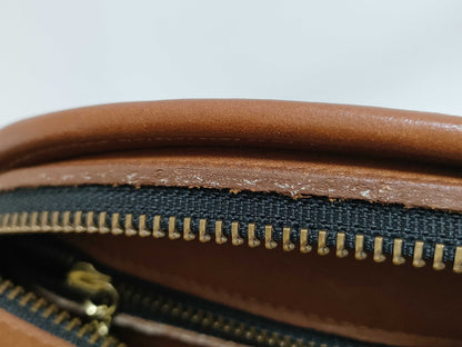 COACH Leather Shoulder Bag Brown Shoulder Bag