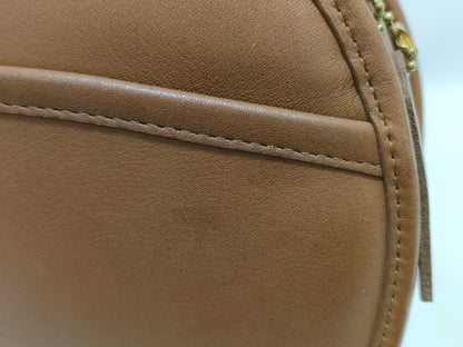 COACH Leather Shoulder Bag Brown Shoulder Bag