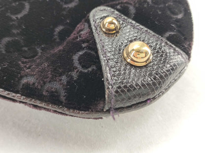 GUCCI Bamboo Gucci GG Suede Bamboo Shoulder Bag Shoulder Bag