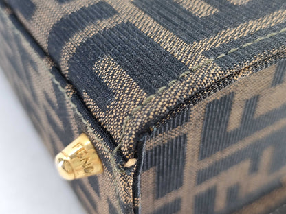 FENDI Zucca pattern Fendi Zucca vanity shoulder bag handbag