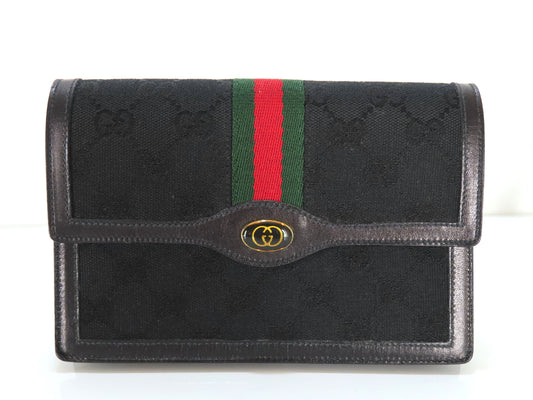 GUCCI Sherry Mini Clutch Bag