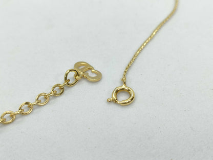 Dior Logo Necklace Gold Necklace