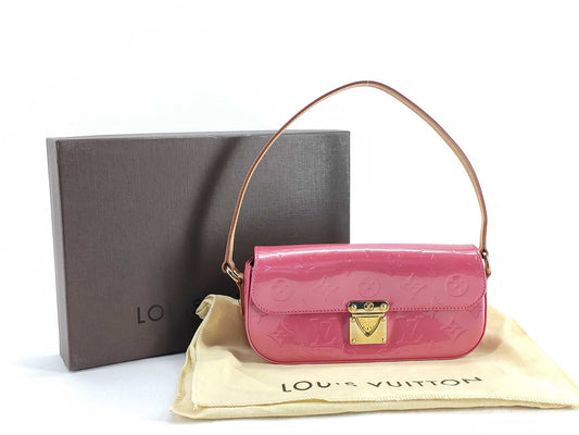 LOUIS VUITTON RFID Unverified FL0016 Vernis Malibu Street Shoulder Bag