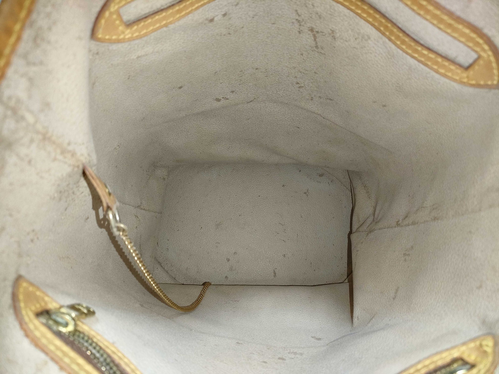LOUIS VUITTON RFID Unverified Monogram Louis Vuitton Monogram Bucket GM Shoulder Bag