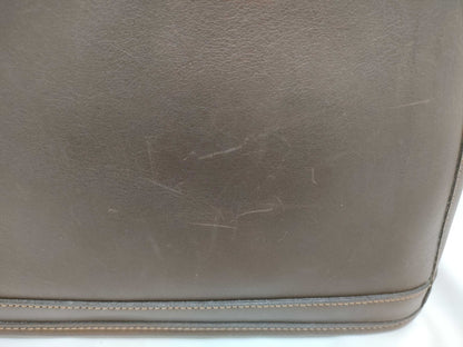 COACH Coach Leather Handbag Brown Handbag