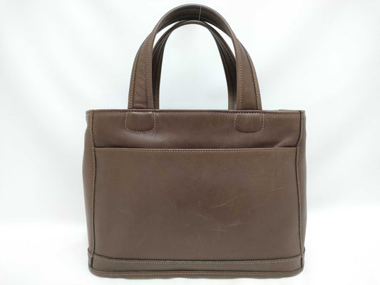 COACH Coach Leather Handbag Brown Handbag