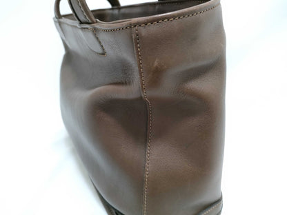 COACH Coach Leather Handbag Brown Handbag