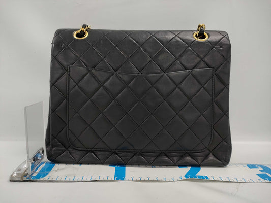 CHANEL Lamb Matelasse Double Double Shoulder Bag 1196972 Seal Card