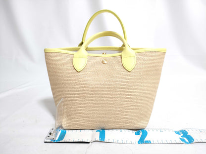 LONG CHAMP 2-Way Basket Bag Handbag