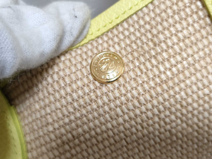 LONG CHAMP 2-Way Basket Bag Handbag