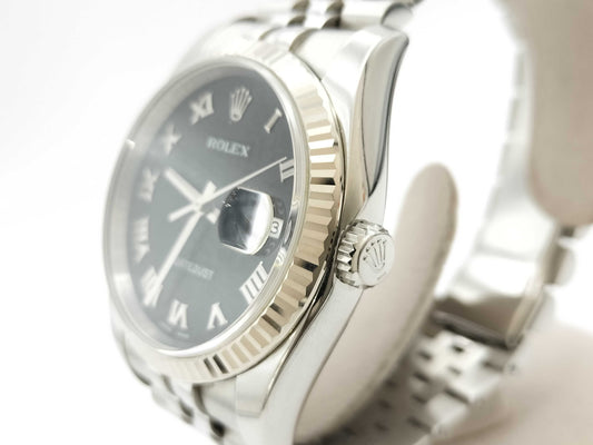ROLEX 116234 G507125 Black Horicon Men's Watch