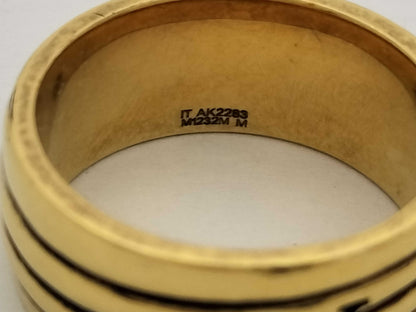LOUIS VUITTON Epi Gold Ring with Box
