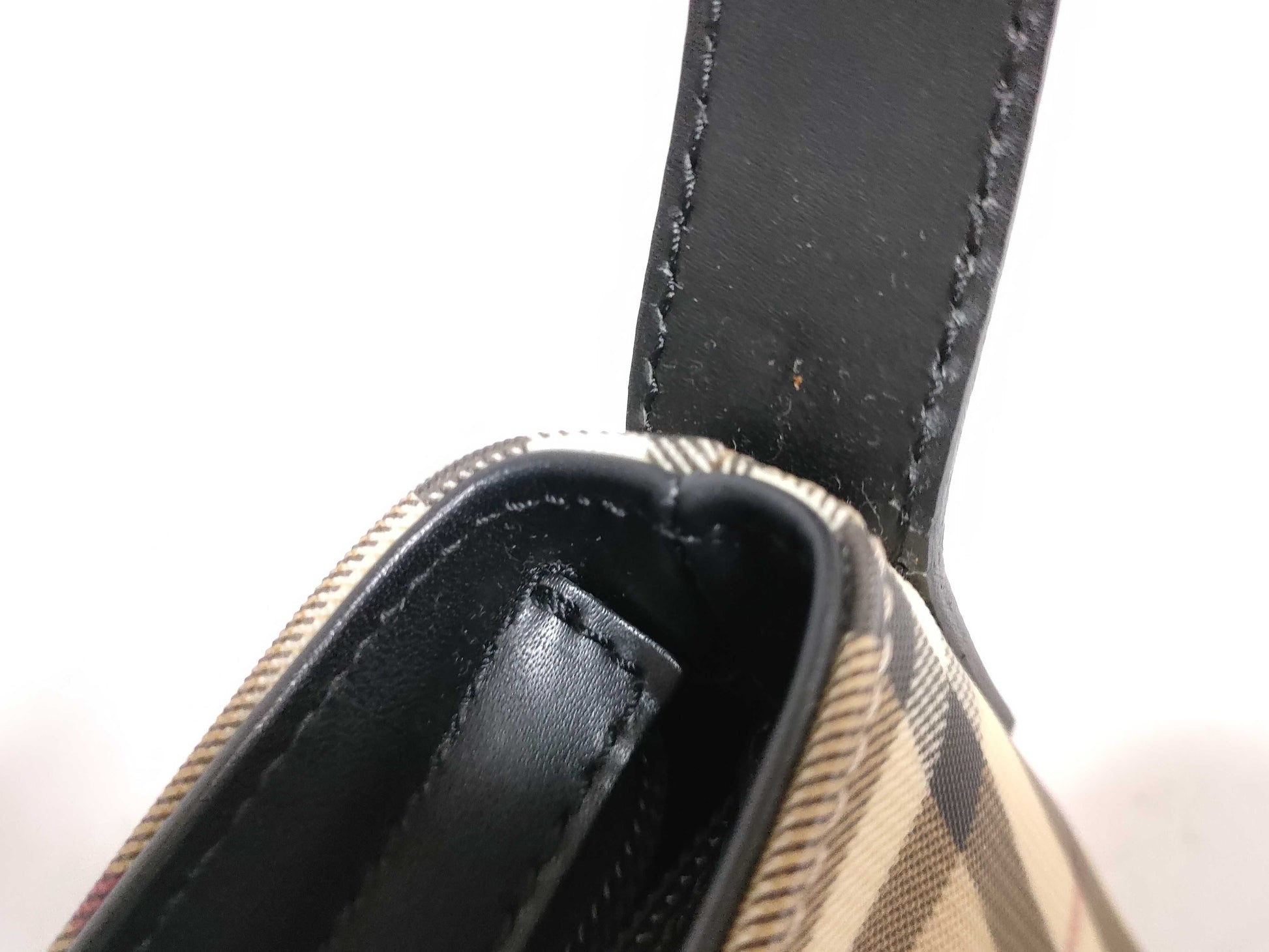 BURBERRY Nova Check One-Shoulder Shoulder Bag