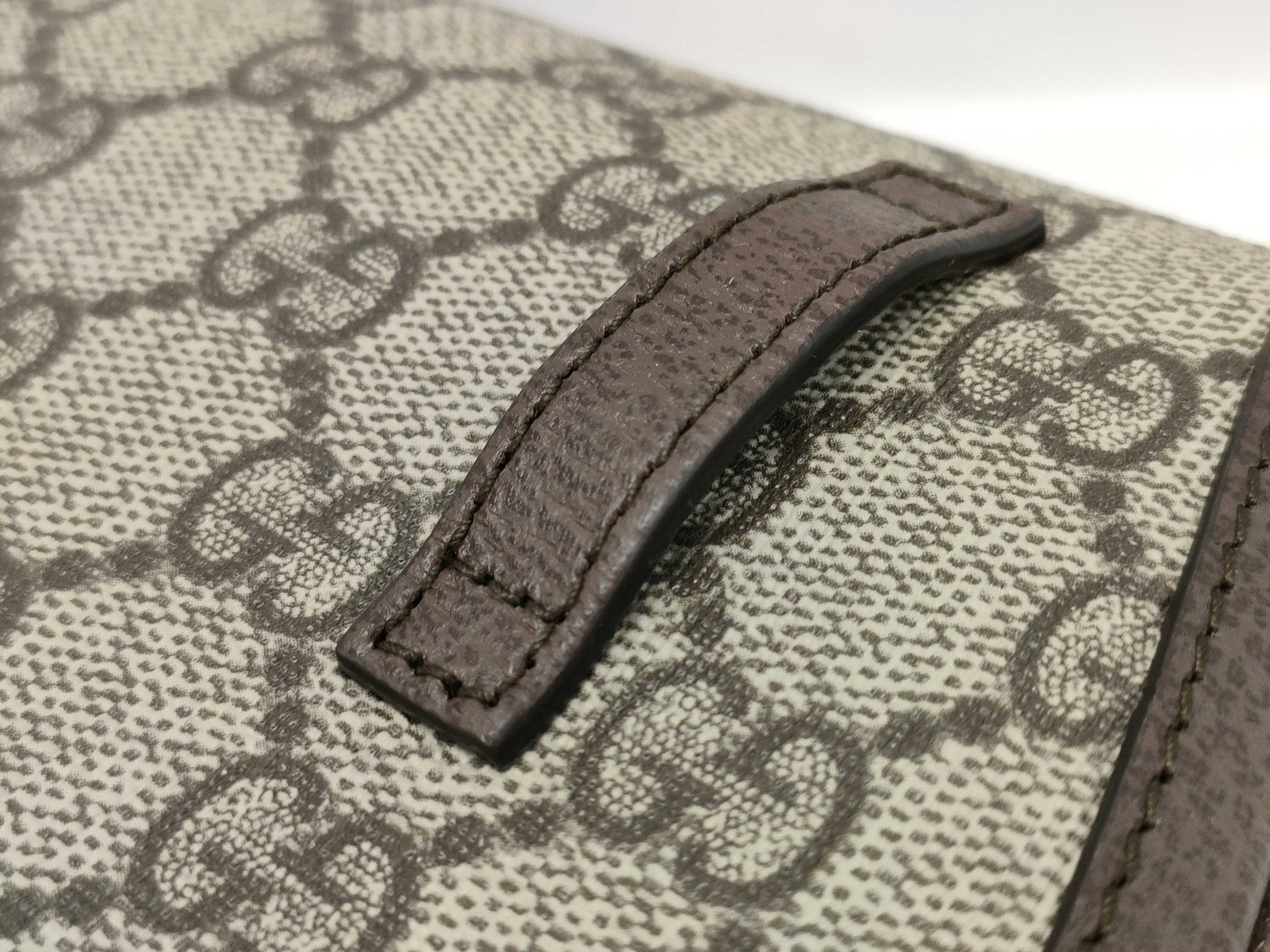 GUCCI GG Supreme 703807/525040 Beige/Brown Shoulder Bag