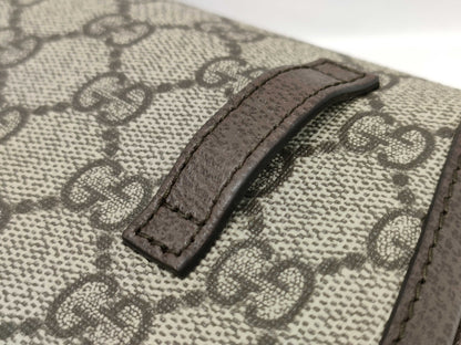 GUCCI GG Supreme 703807/525040 Beige/Brown Shoulder Bag