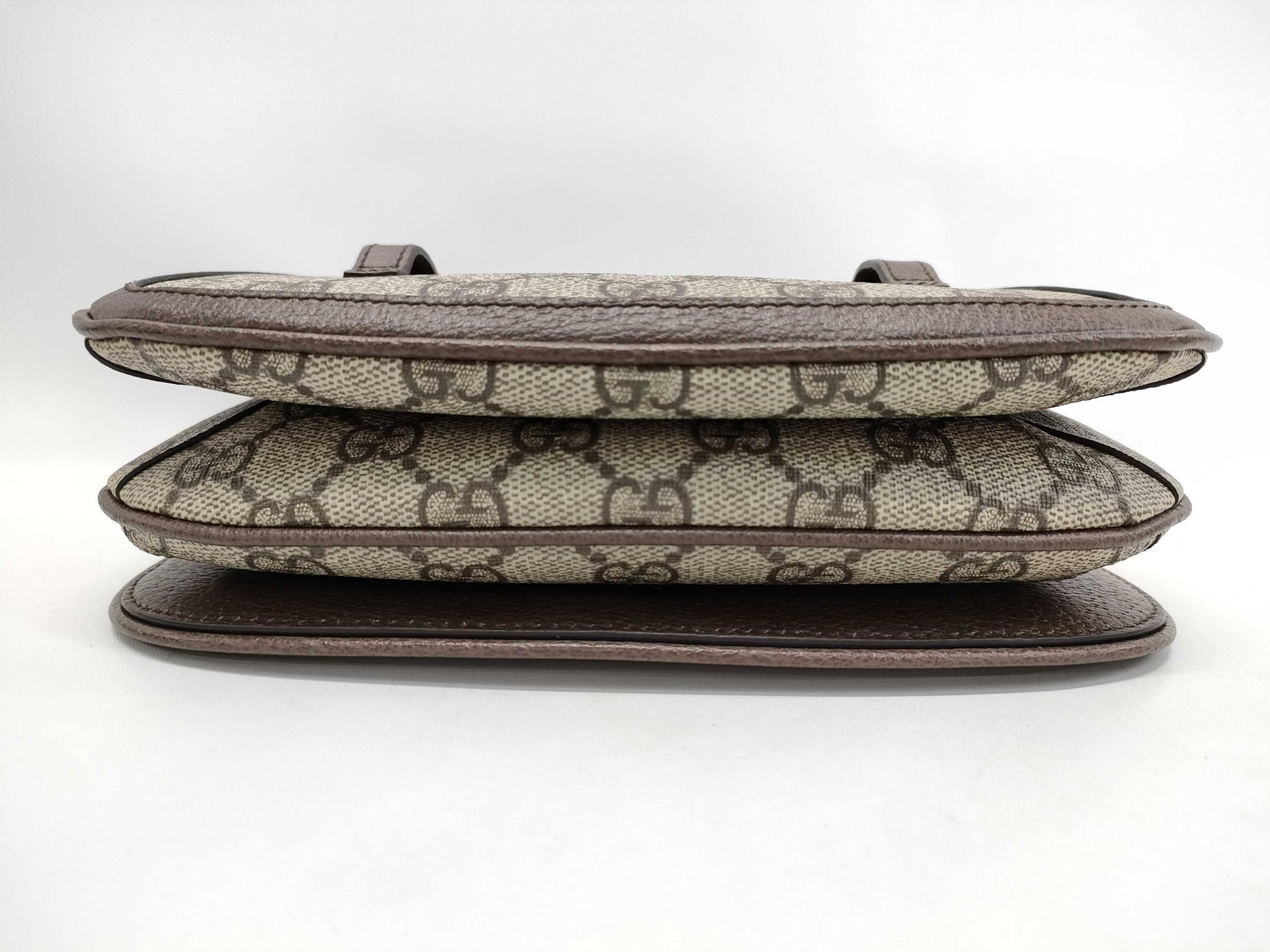 GUCCI GG Supreme 703807/525040 Beige/Brown Shoulder Bag