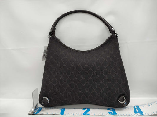 GUCCI GG Canvas One-Shoulder Bag 268637/498879 Brown Bag