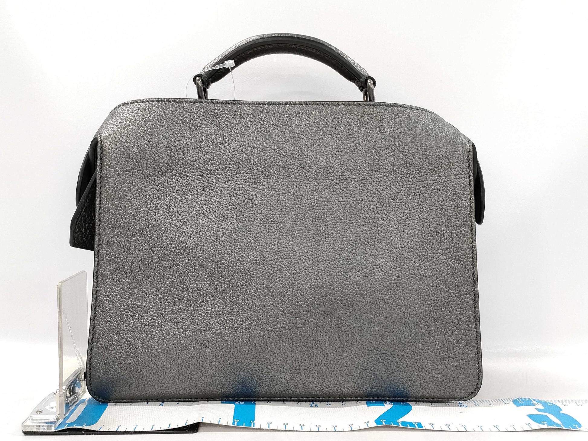 FENDI Peekaboo I.C.U. Gray Handbag