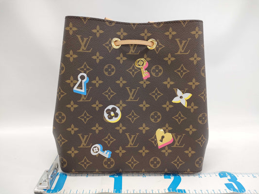 LOUIS VUITTON Monogram NeoNoe Lovelock M44369/RFID Shoulder Bag