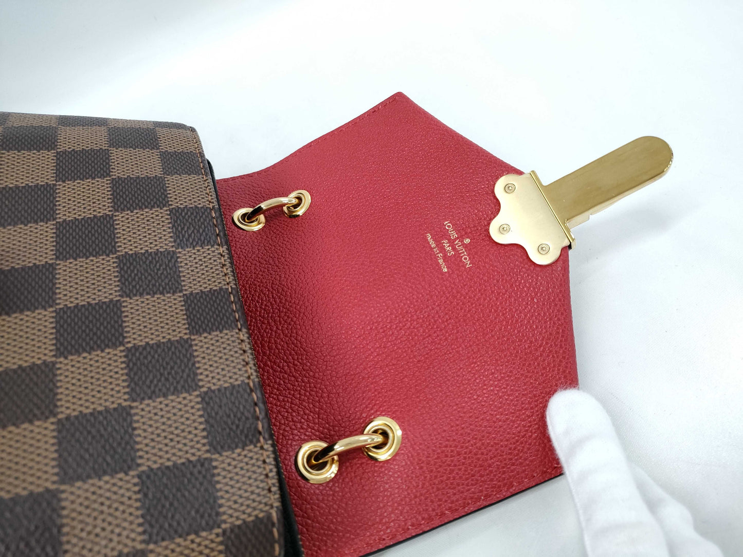 LOUIS VUITTON Damier Crampton Shoulder Bag N40104/SR4188