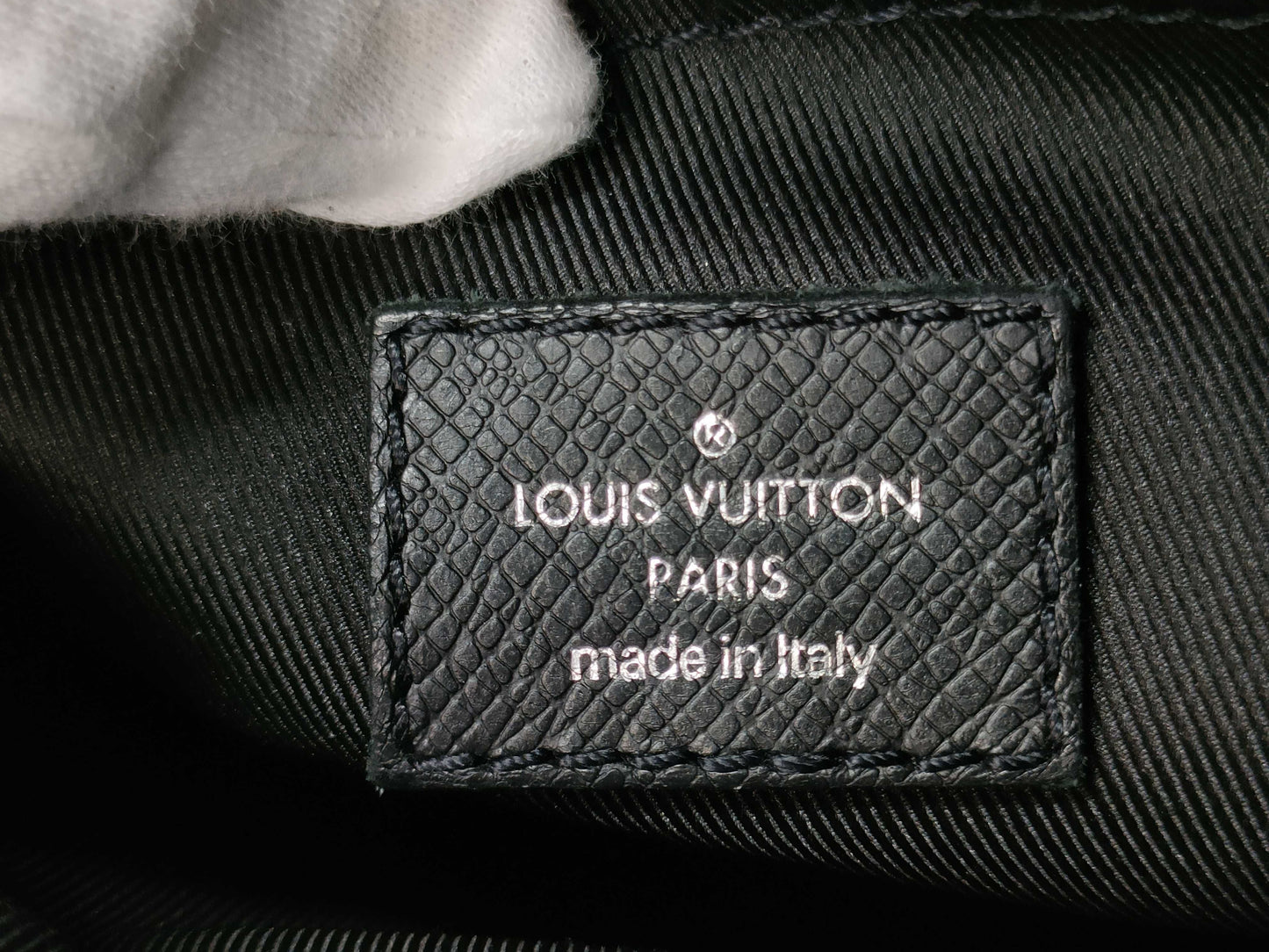LOUIS VUITTON Monogram Eclipse Outdoor Messenger PM M30233 RFID Shoulder Bag