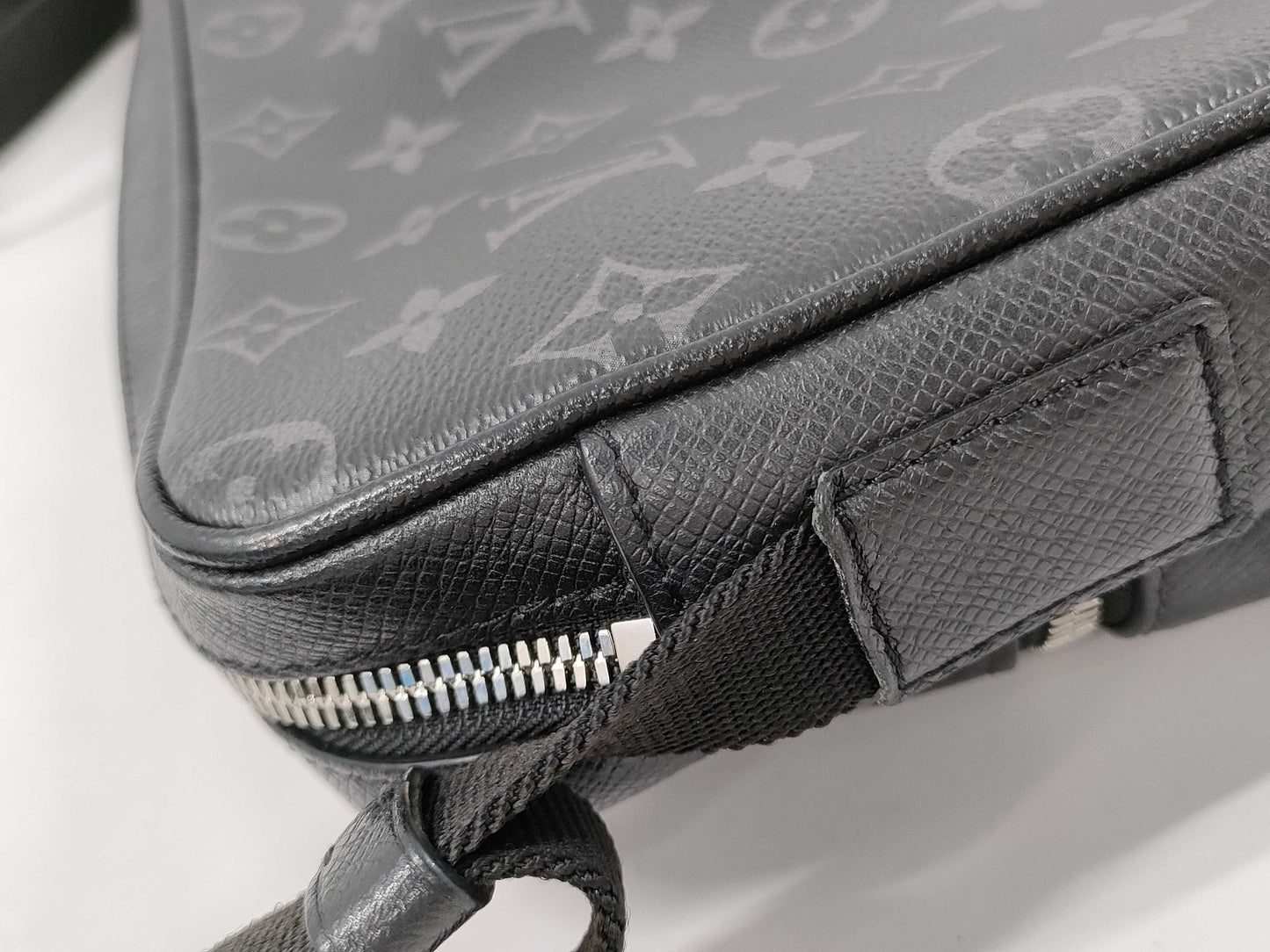 LOUIS VUITTON Monogram Eclipse Outdoor Messenger PM M30233 RFID Shoulder Bag
