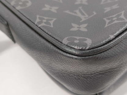 LOUIS VUITTON Monogram Eclipse Outdoor Messenger PM M30233 RFID Shoulder Bag