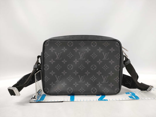 LOUIS VUITTON Monogram Eclipse Outdoor Messenger PM M30233 RFID Shoulder Bag