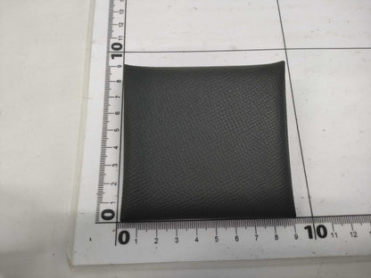 HERMES Bastia Epsom Vert Mangrove K Stamp Silver Hardware Coin Case
