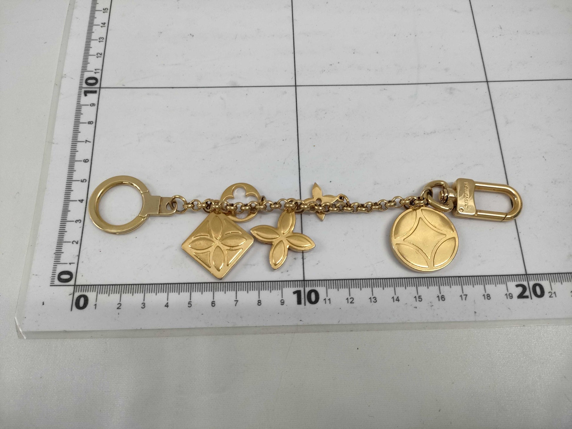 LOUIS VUITTON Porte Cressenne Ice Flower Charm M66783/GA1112