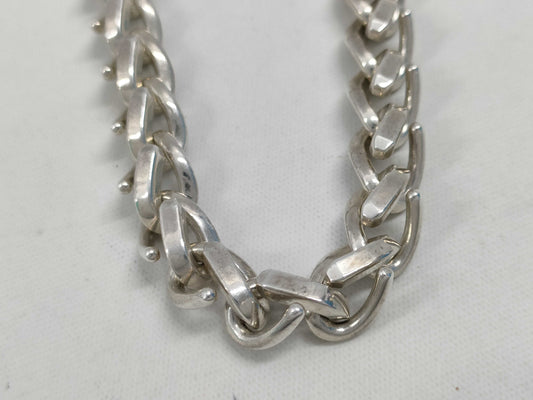 Tiffany & Co. Tiffany Forge Medium Necklace, SV925/133.0g, #19 Necklace