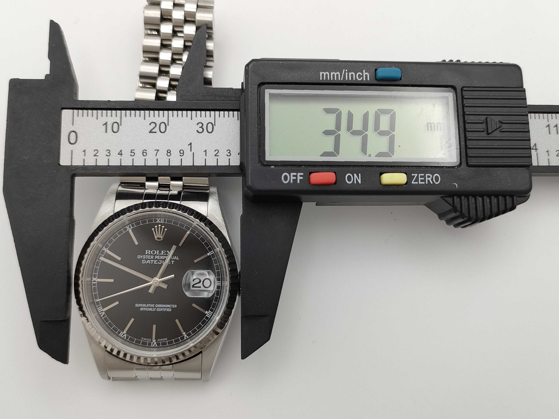 ROLEX 16234 A924859 Black Dial Boys' Watch