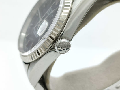 ROLEX 16234 A924859 Black Dial Boys' Watch