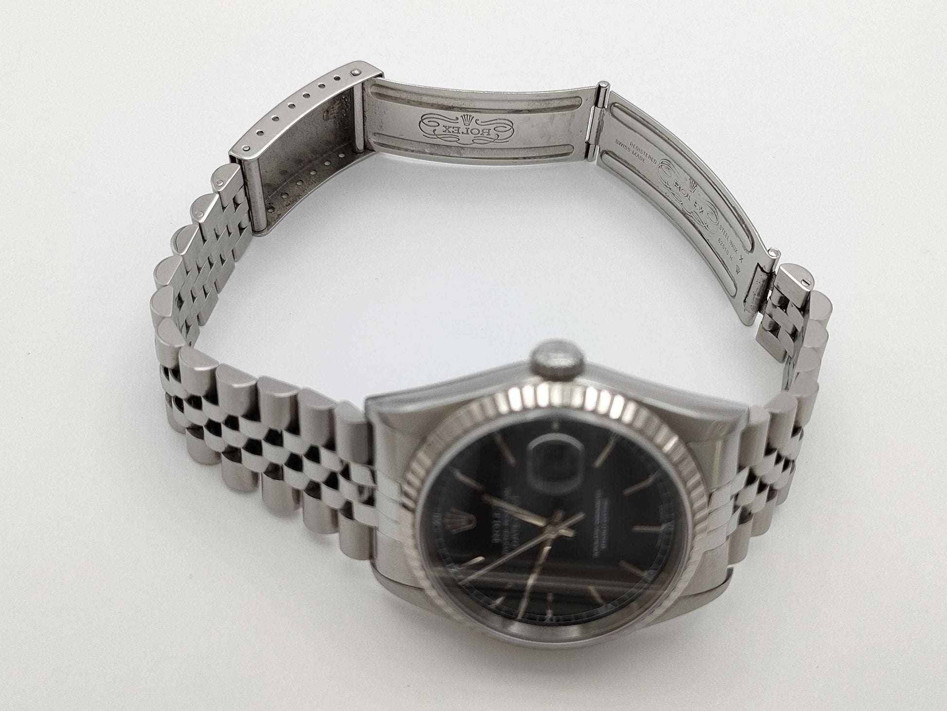 ROLEX 16234 A924859 Black Dial Boys' Watch