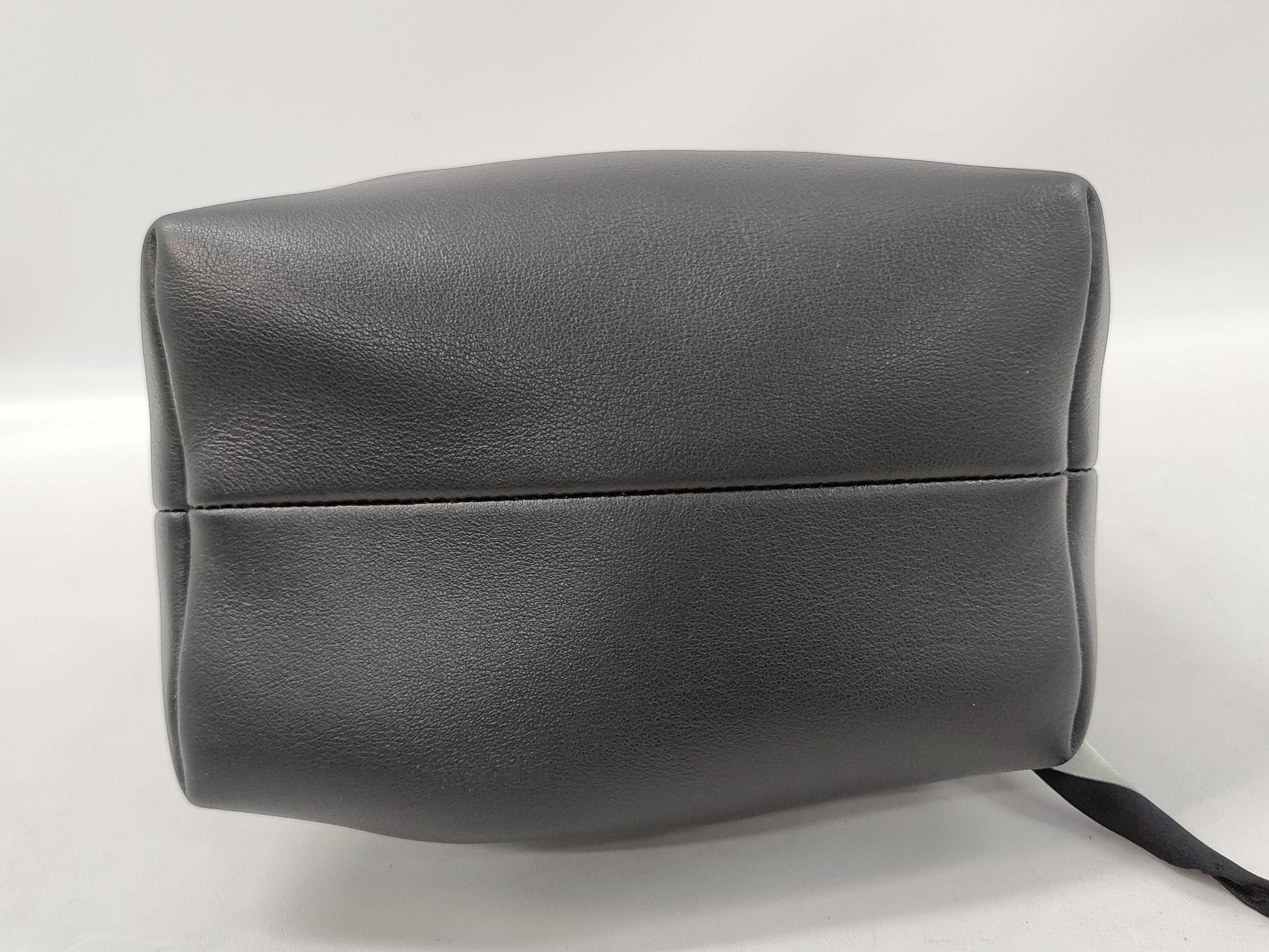 JIMMY CHOO Bonbon Bucket Black Chain Shoulder Bag