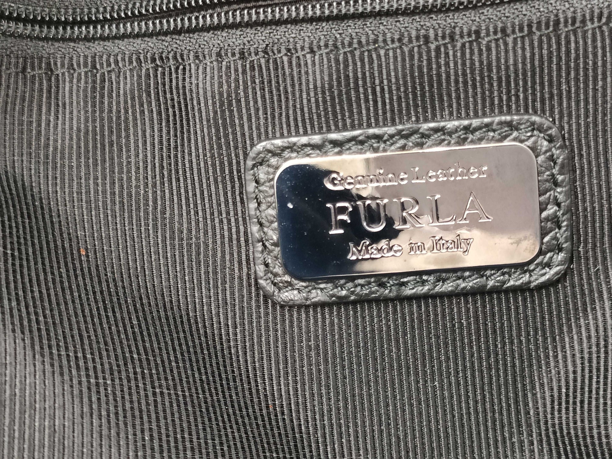 FURLA Mini Backpack with Studs, Black