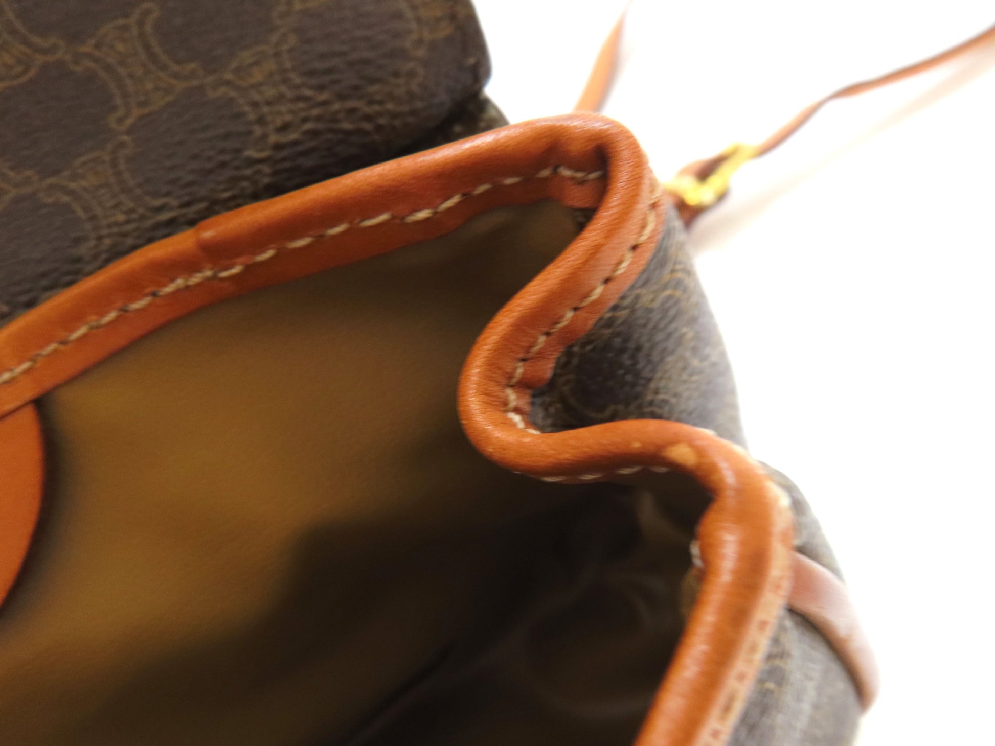 CELINE Macadam Shoulder Bag