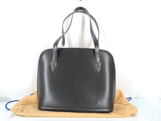 LOUIS VUITTON Epi Lussac Noir VI0976 Bag